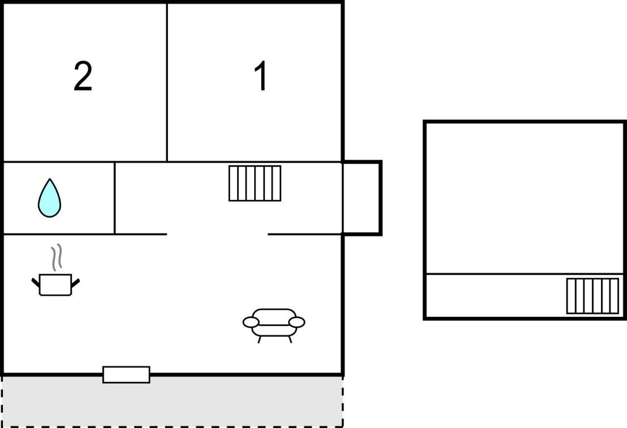 Amazing Home In Vallavik With House Sea View Vangsbygd Exteriör bild